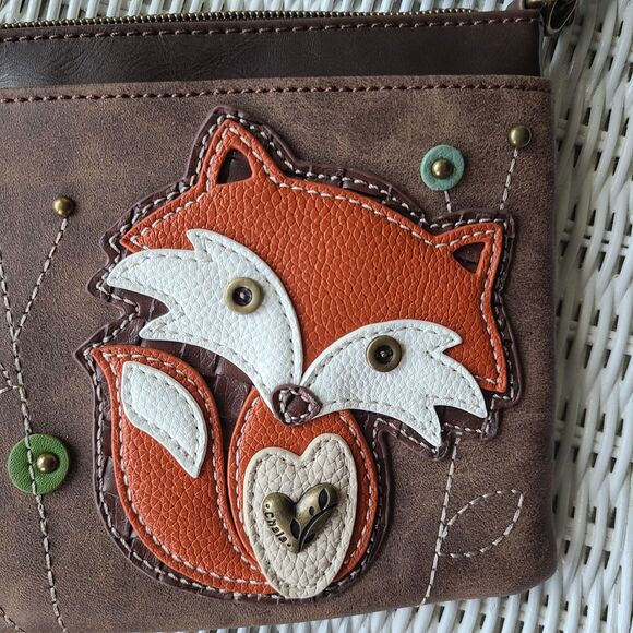 Chala Mini Crossbody Purse Handbag - Fox - Woodland - Forest Friends Collection - Picture 3 of 10